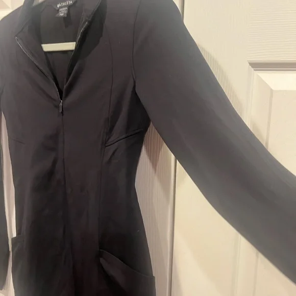 Athleta Black Long Sleeve Dress - Picture 6 of 12